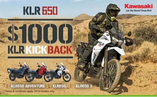  KLR650 Kick Back